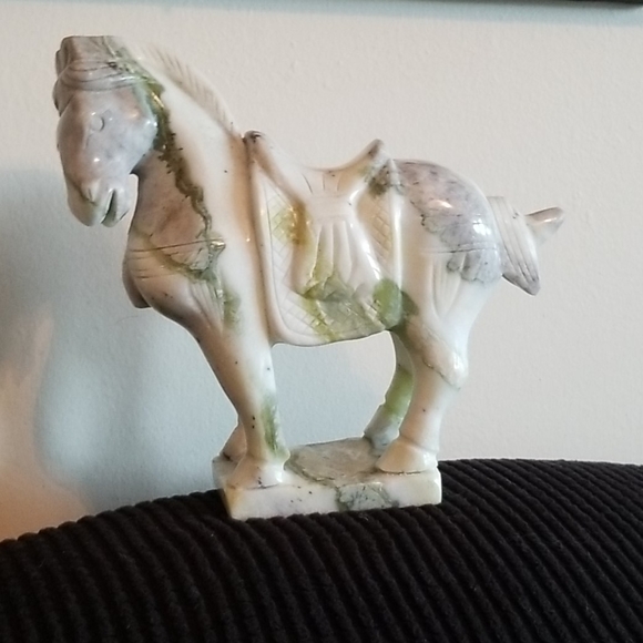 Accents Jade Horse Statue Poshmark